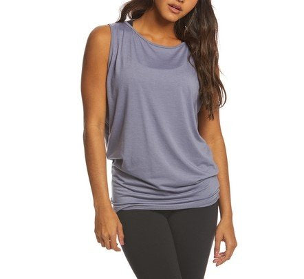 Onzie Hot Yoga Yama Top 3065 - Slate - front view